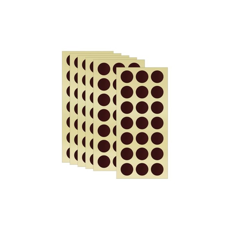 126 Pcs Match Striker Papers Self Adhesive Matches Stickers Round