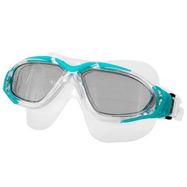 Aqua Speed Swimming Goggles with Panoramic Field of View for Triathlon Competition Training Swimming Mask UV Swimming Goggles Light Blue Bora