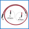 VekAuto Universal 130cm 51.18" Motorcycle Brake Clutch Oil Hose Line