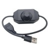 USB LED Button Dimmer DC 5V Band Brightness Adjust Switch