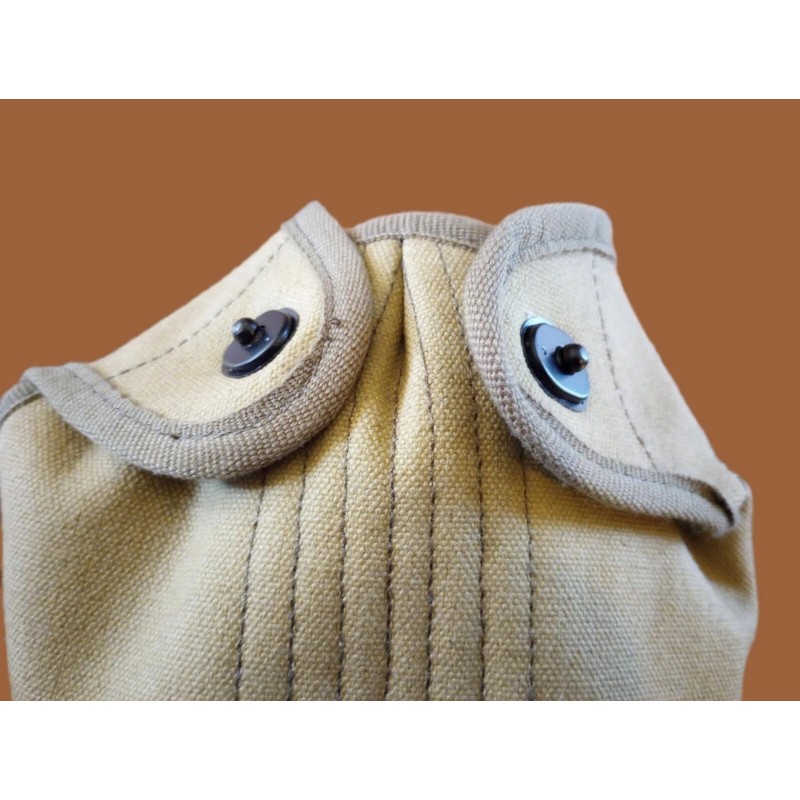 WWII KHAKI CANTEEN COVER ARMY MARINE CORPS U.S MILITARY REPRODUCTION