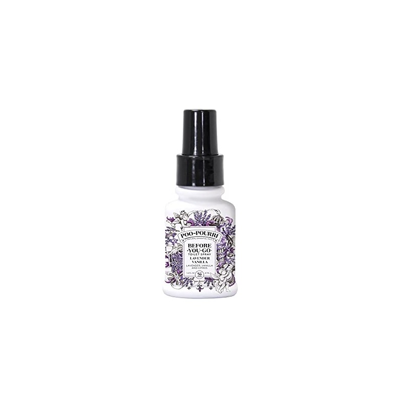 Poo-Pourri Before-You-Go Toilet Spray, Lavender Vanilla, 1.4 Fl Oz -
