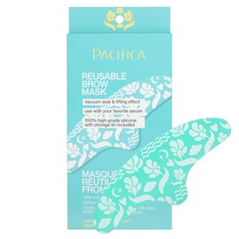 Pacifica Reusable Brow Mask – 100% Silicone Forehead Wrinkle Patch for Brow Lift & Frown Lines – Vegan, Fragrance-Free, Anti-Wrinkle Pad, Reusable, 1 Piece