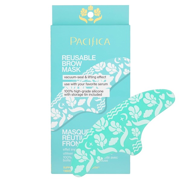 Pacifica Reusable Brow Mask – 100% Silicone Forehead Wrinkle Patch