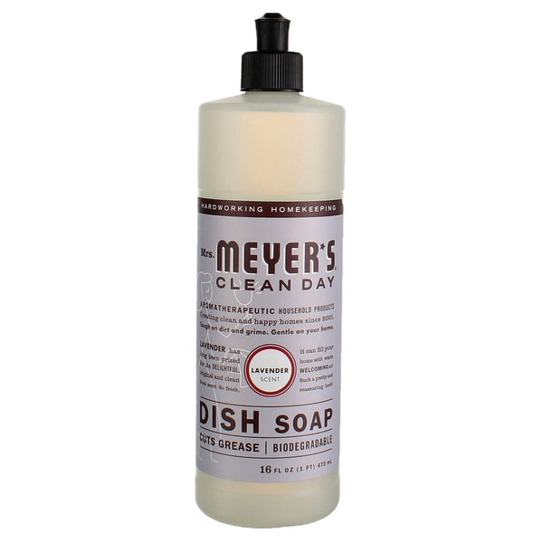 Mrs. Meyer'S Dish Soap Liq Lavender 16 Fz