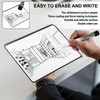 BAIFULAI Magnetic Whiteboard Small, 30 x 41 cm Whitboard with