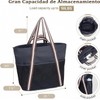 Bolso de Playa para Mujer, Bolso Tote Grande para Señoras,