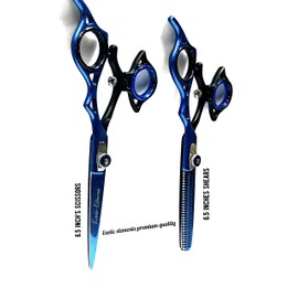 Premium All Purpose Scissors For Men - Professional Barber 6.8" Sharp Mustache Scissors - Razor Edge Beard Trimming scissors for Grooming and Trimming - Stainless Steel all purpose Cutting Scissors