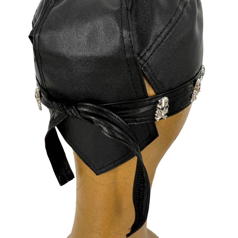 Skull Pirate Bandana Doo Do Rag Headwrap Biker Punk Rock