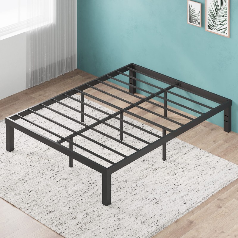 Zinus Quick Lock 14 Inch Metal Platform Bed Frame/Mattress Foundation/No