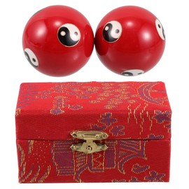 SUPVOX 1pair Hand Massage Chiming Sound Chinese Baoding for Joint Flexibility and Relaxation for Seniors and Fitness Exercise Hand Therapy