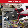 Sanuke Crimping Tool For Heat Shrink Connectors-AWG 22-10 Ratchet Wire