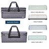 NICOGENA Double Layer Carrying Case with Mat Pocket for Cricut