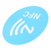 20 Pcs ID5200 NFC Stickers Adhesive Label Round 40mm Anti