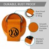 Yoga Studio Yoga Strap, 2.5m (8.2ft) Extra Long Durable Organic