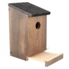 Hanging Wooden Bird House DIY Breeding Parrots Bird Nesting Box