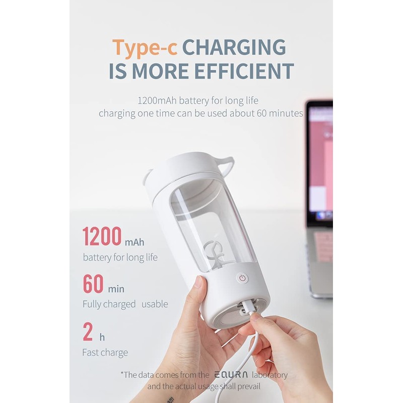 Shop-UP! Portable Protein Shaker & Blender Smoothies, Refillable, others color