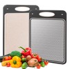2 in 1 Stainless Steel Chopping Board & Plastic Cutting