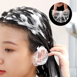 Som&T Global Disposable Vinyl Ear Covers, Ear Protection Caps for Dyeing