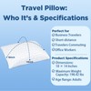 SUPA MODERN Cooling Bed Pillows for Sleeping 1 Pack Small