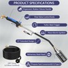 Propane Torch Weed Burner,Weed Torch Blow Torch with 1lb Propane