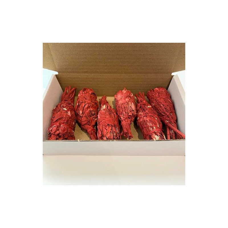 VIE Wholesale Smudge Sticks, Torch Dragon's Blood 4", Pack of