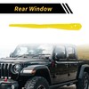 REPAIROCK 1 Set Rear Window Wiper Arm Blades Cover Trim