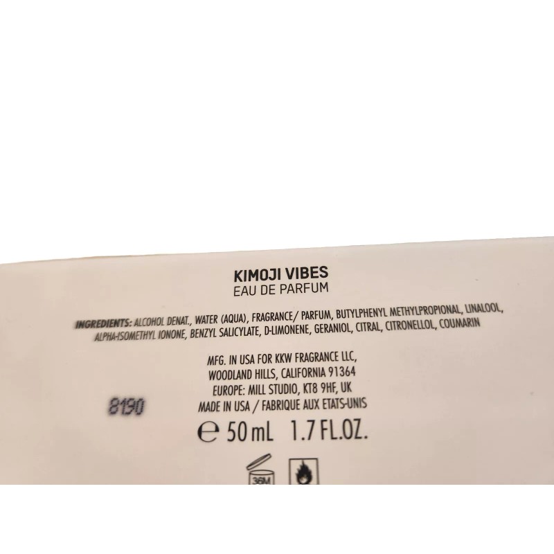 KKW Kimoji Vibes by KKW Fragrance Eau De Parfum 1.7oz/50ml