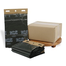 Mutt Mitt® Singles Dog Waste Header Bags - 500 Bags perfect for 1 Dog Waste Station - Single-Ply, thick bag with a bottom gusset, for safer, easier pick-up