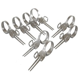 Forked Up Art P27 4-Pair Corn on The Cob Holder Table Topper