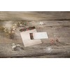 SIGEL DU442 Envelopes Christmas "Chalet Style", Gummed DIN Long, Pack