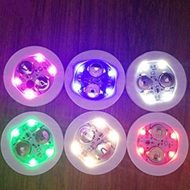 LED Coasters 12-Pack, 7 Colour Settings, Light Up Coasters for Bottles, Glasses, and Cups, Kitchen Accessories and Holiday Decor, Christmas Coasters, Gaming Nights, Entertainment with Cool Coasters