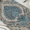 Bettery Home Embroidery Luxury Table Runner Jacquard Fabric Table Runner