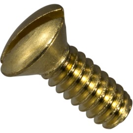 Hard-to-Find Fastener 014973130138 Slotted Oval Machine Screws, 10-24 x 1/2, Piece-24