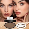 Waterproof Eyebrow Seal Stamp Powder,Waterproof Make Up Nature Tinting Coloring