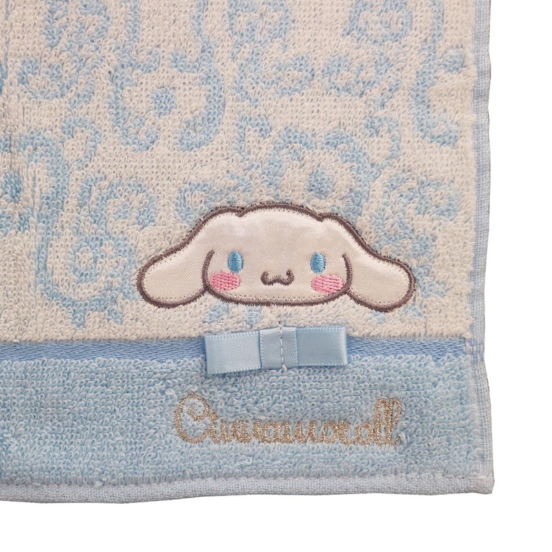 Marushin 3005060300 Mini Towel Sanrio Cinnamoroll, Fleur Blue, Cute