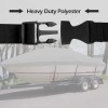 Hahasole Tie Down Boat Cover Straps 6 Pack1lx96w Heavy Duty