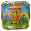 Smiling Tiki Face Luau Party Pack 14 Plates - 20