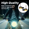 Pack of 2 Mini Motorcycle LED Indicators 12 V E24