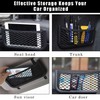 Pack of 2 Car Stretch Mesh Net, Elastic Car Storage