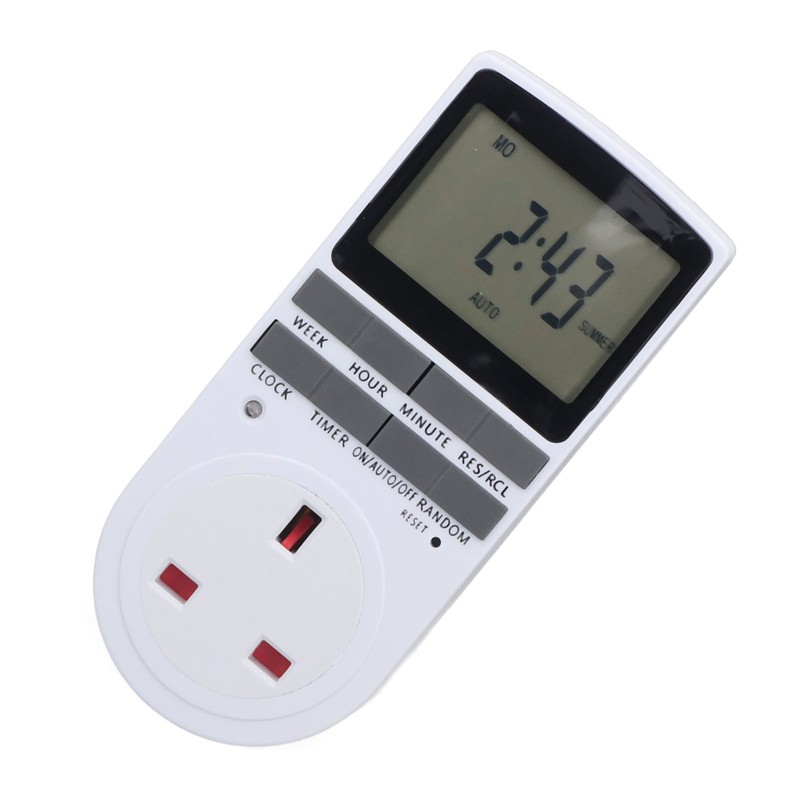Timer Outlet Digital Intelligent Energy Saving Flame Retardant High Power