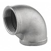 3" 316 Stainless Steel 150# Threaded 90 Degree Elbow Pipe