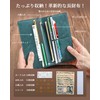 Men's Long Wallet, Thin Leather, Pueblo Leather, Bifold Wallet, YKK