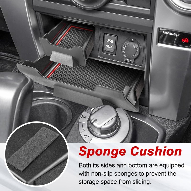 Tmipakioy Organizer Storage Drawer Compatible with for 2014-2024 Toyota 4Runner