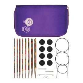 KnitPro Symfonie Afghanistan/Tunisian Crochet Hook Set, 8 Sizes (3.5 mm to 8 mm)