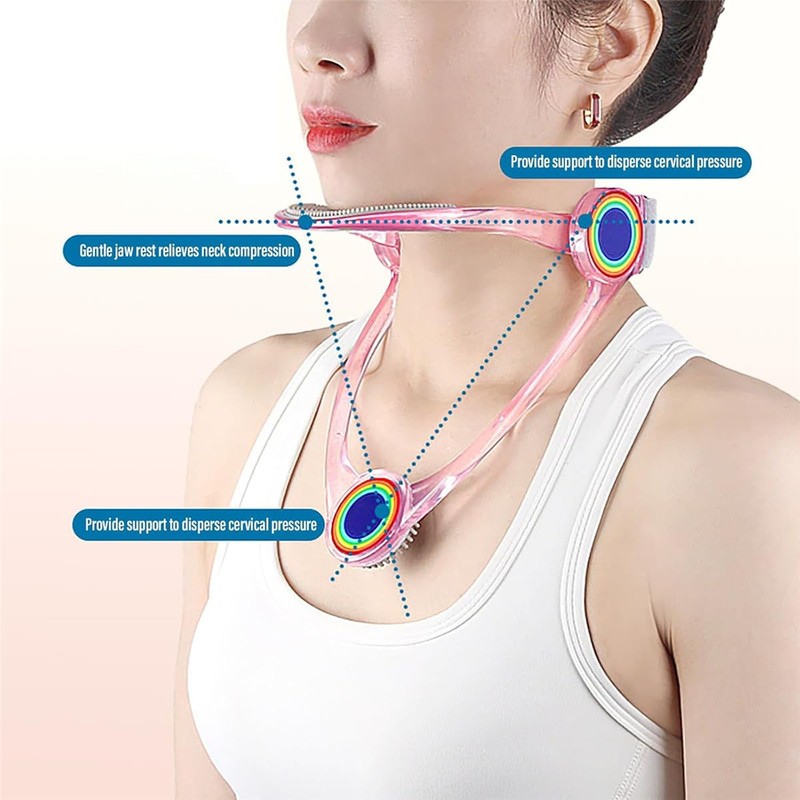 Adjustable Neck Support, Neck Brace Cervical Collar, Portable Neck Traction