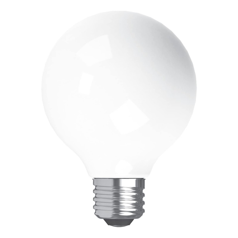 GE Relax LED Light Bulbs, 60 Watt, Soft White, G25