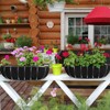 3PCS 36 Inch Planter Basket Liners Fabric Window Box Liners