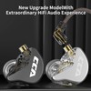 keephifi CCA CRA in Ear Earphone, Ultra-Thin Diaphragm Dynamic Driver