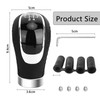 Gudalea Car Gear Knob 5 Gear, Universal Gear Knobs, Car